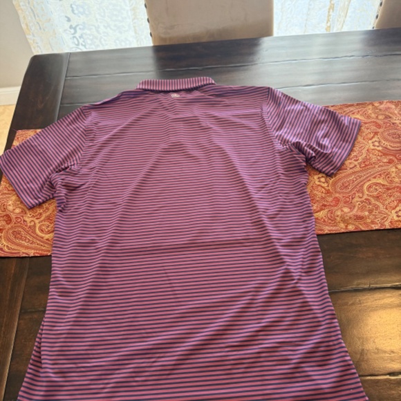 Peter Millar Men's Large Navy Sawyer Performance Jersey Polo MSRP $115 - Picture 6 of 9